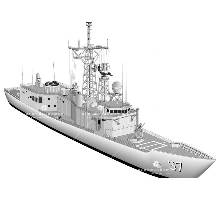 金昌充气侦查船模型